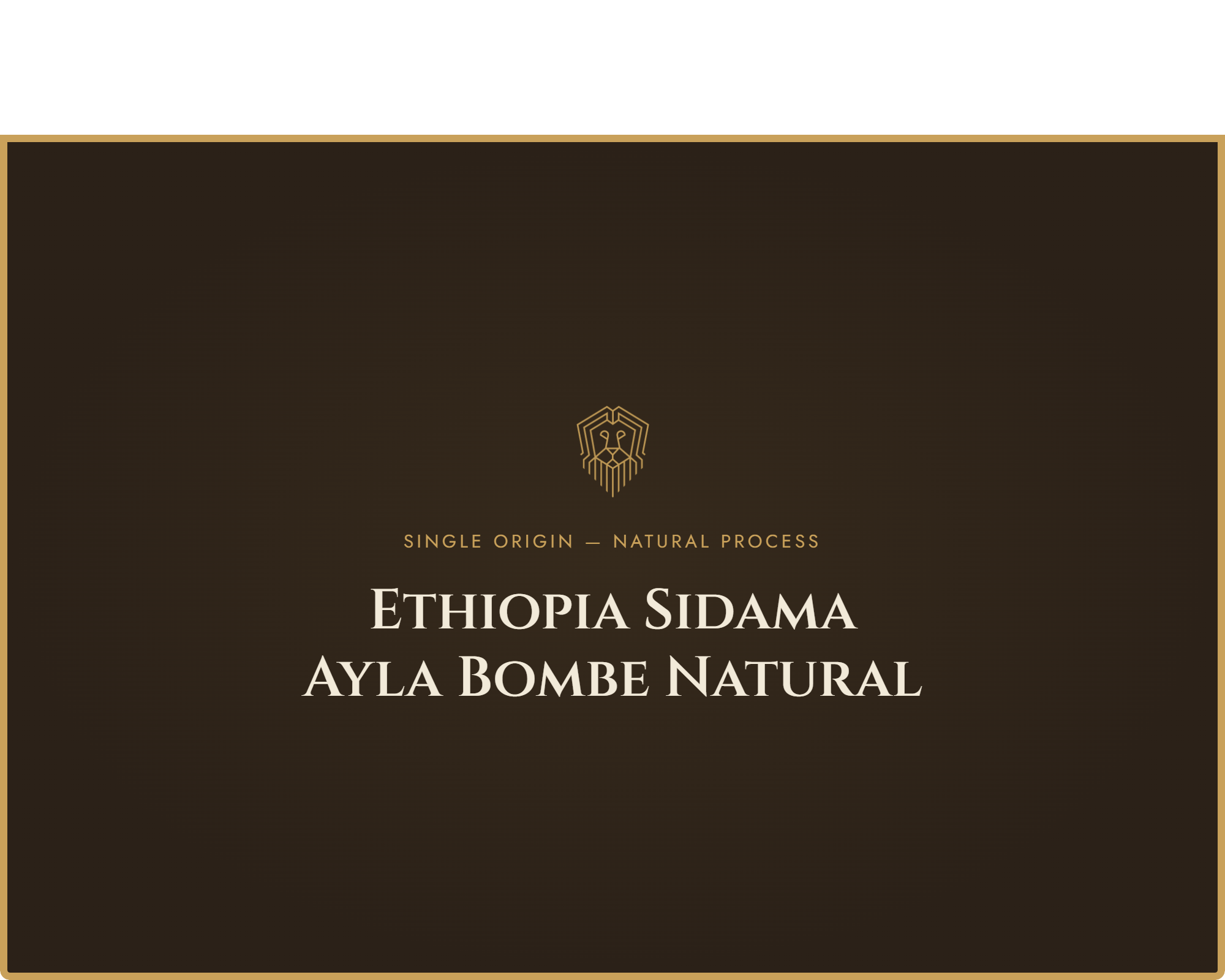 Ethiopia Sidama Ayla Bombe